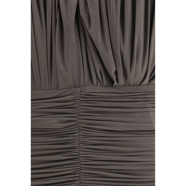 Brown Copper Casual Dress