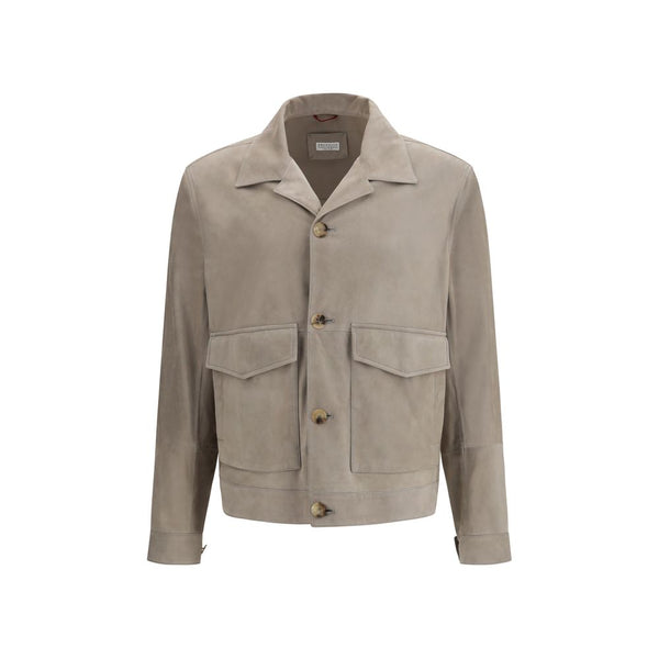 Bicolor Calf Leather Bos Taurus Clothing