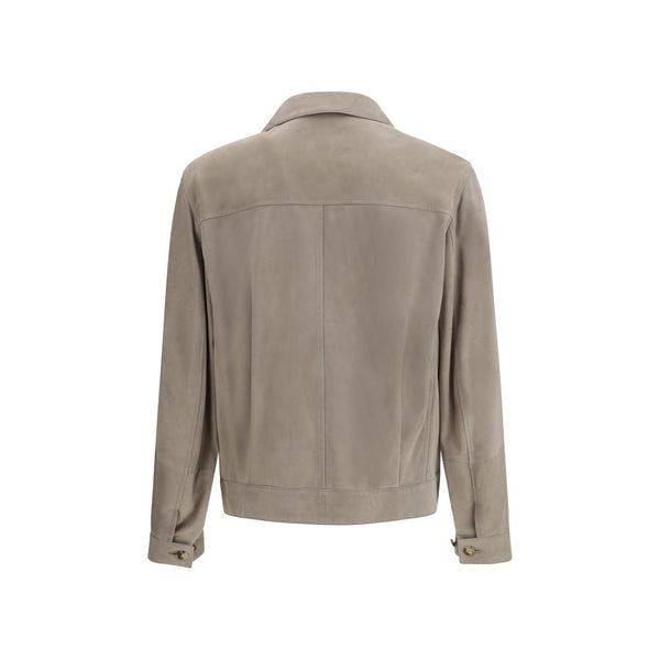 Bicolor Calf Leather Bos Taurus Clothing