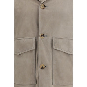 Bicolor Calf Leather Bos Taurus Clothing