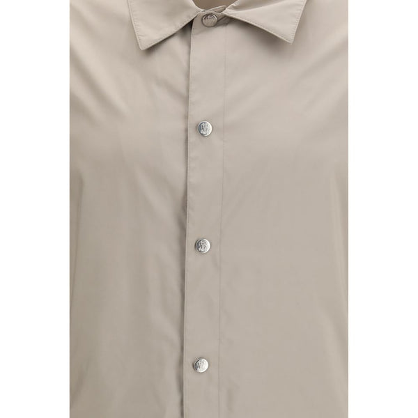 Beige Polyester Coat