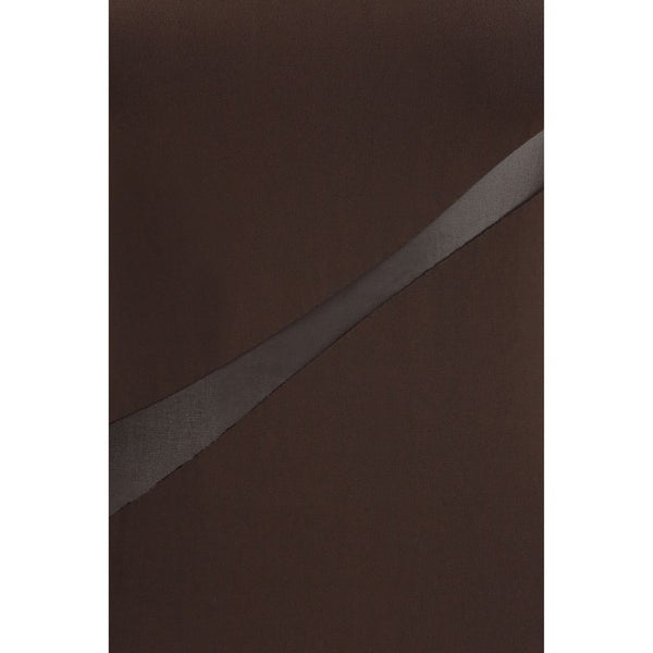 Brown Polyamide Bodysuit