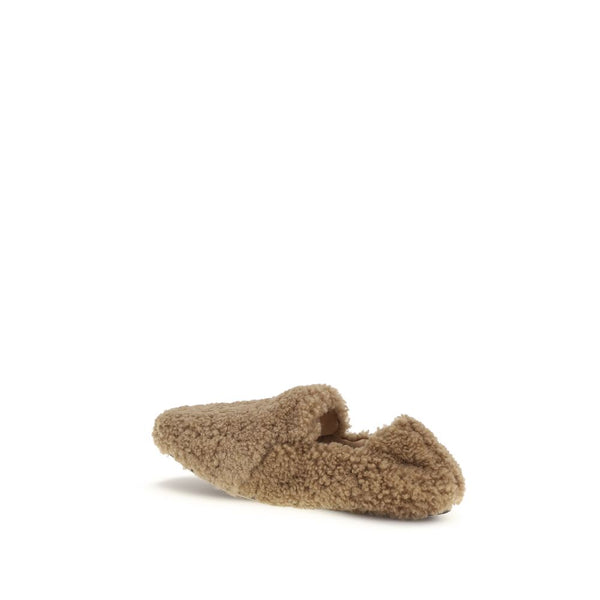 Brown Calf Leather Bos Taurus Slip-On Loafers