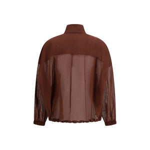 Multicolor Cotton Shell Jacket
