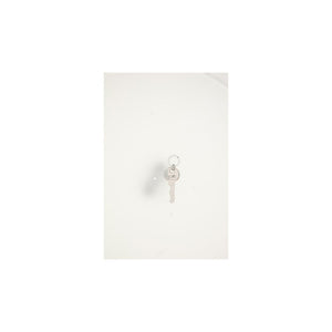 Silver Brass Keychain