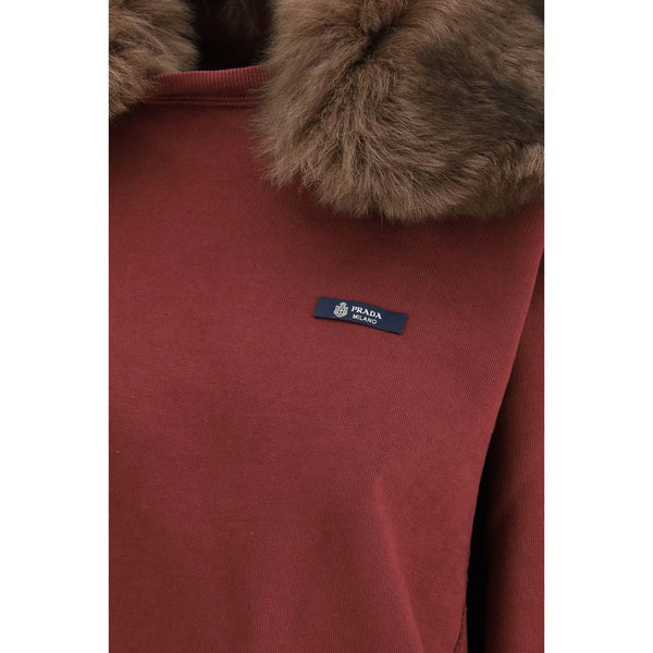 Bordeaux Cotton Sweatshirt