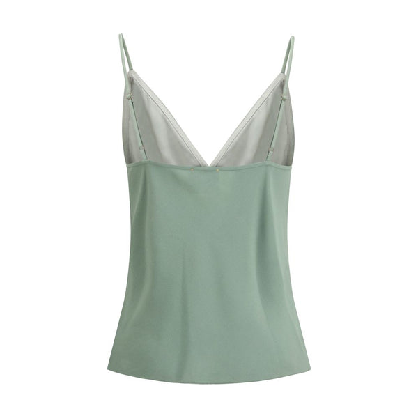 Bicolor Acetate Blouse
