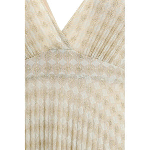 Multicolor Viscose Casual Dress
