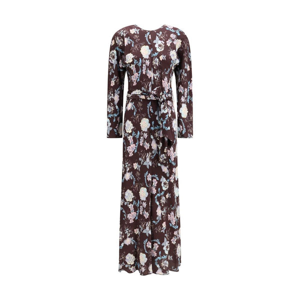 Multicolor Viscose Casual Dress