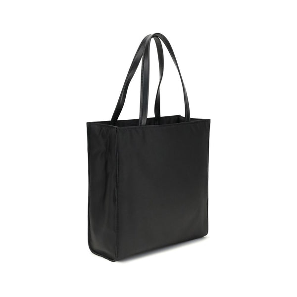 Black Recycled Polyamide Shoulder Bag