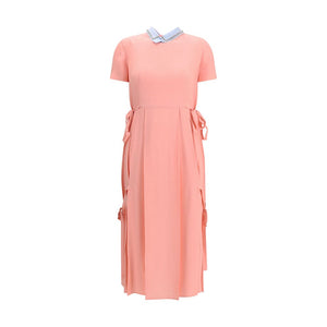 Multicolor Viscose Casual Dress