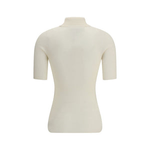 Beige Cashmere T-Shirt