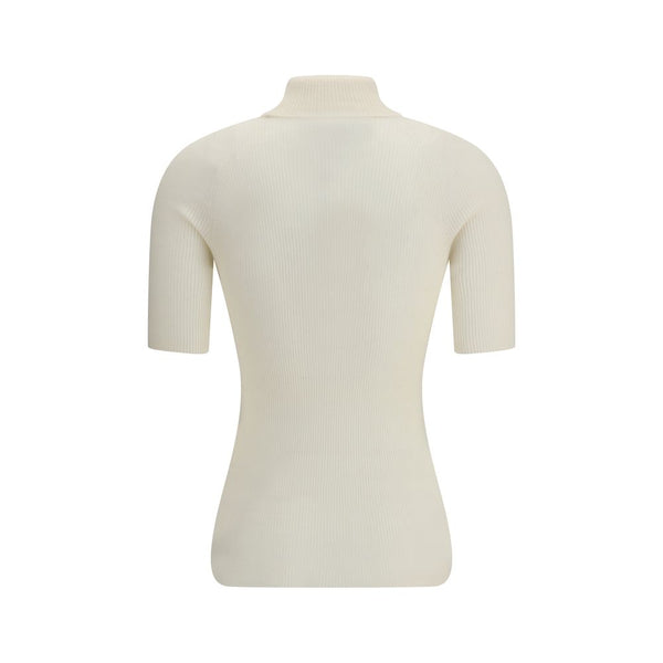 Beige Cashmere T-Shirt