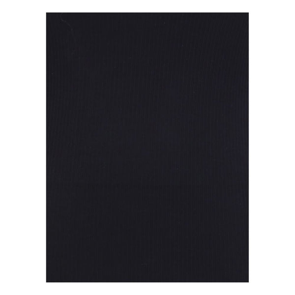 Black Cotton Sleeveles T-Shirt