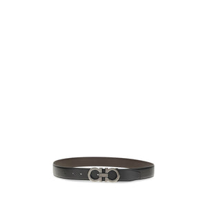 Black Leather Regular Belt