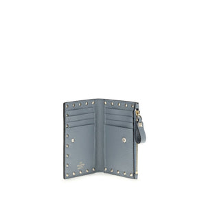 Blue Calf Leather Bos Taurus Wallet