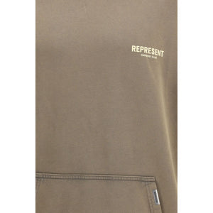 Brown Cotton Sweatshirt