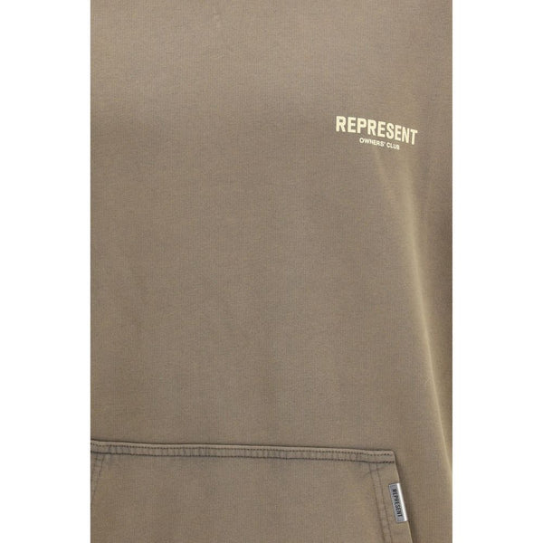 Brown Cotton Sweatshirt