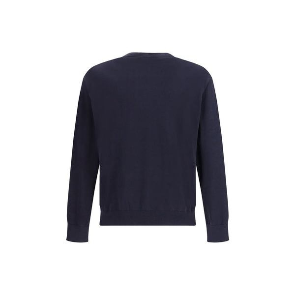Blue Cotton Sweatshirt