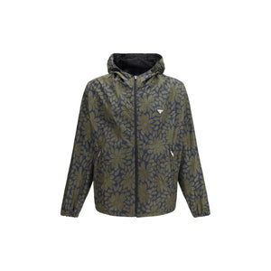 Black Recycled Polyamide Shell Jacket