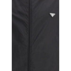 Black Recycled Polyamide Shell Jacket