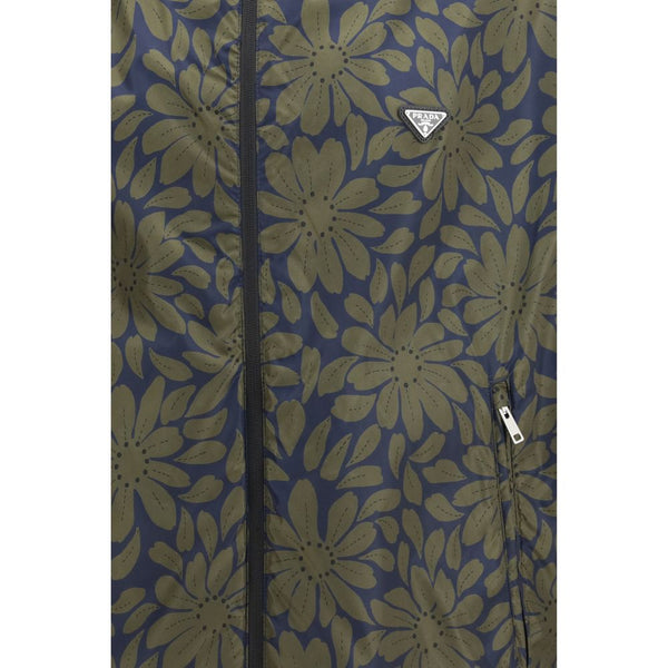 Black Recycled Polyamide Shell Jacket