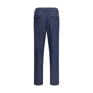 Blue Tencel Dress Pants