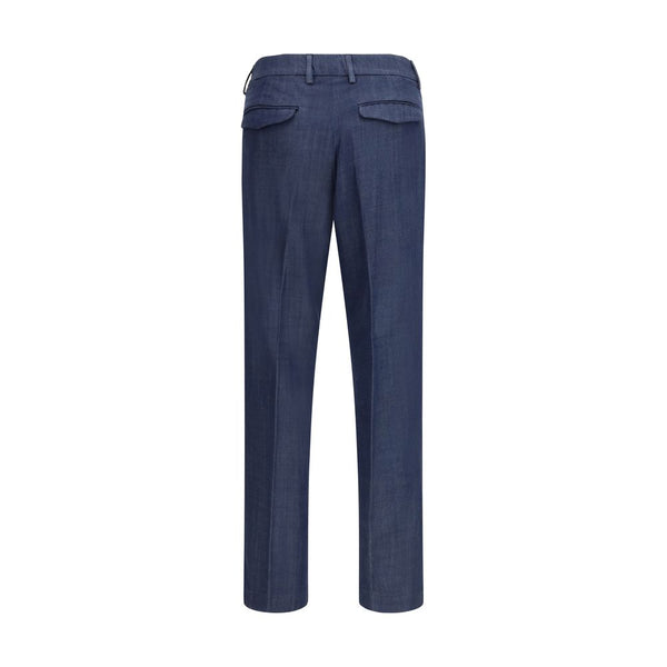 Blue Tencel Dress Pants