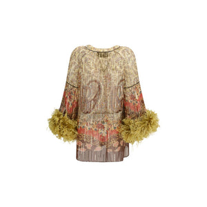 Multicolor Silk Blouse