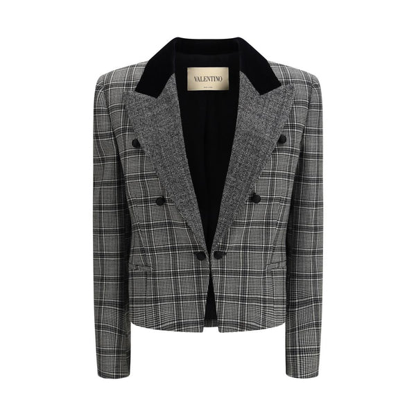 Gray Fleece Wool Coat