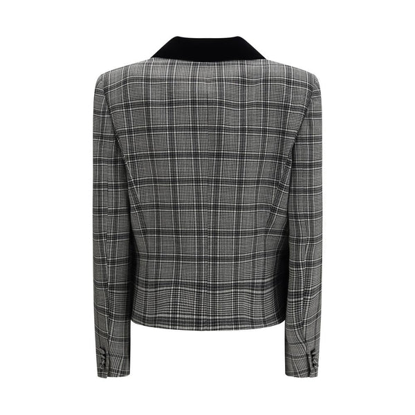 Gray Fleece Wool Coat