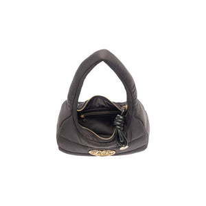 Black Nylon Handbag
