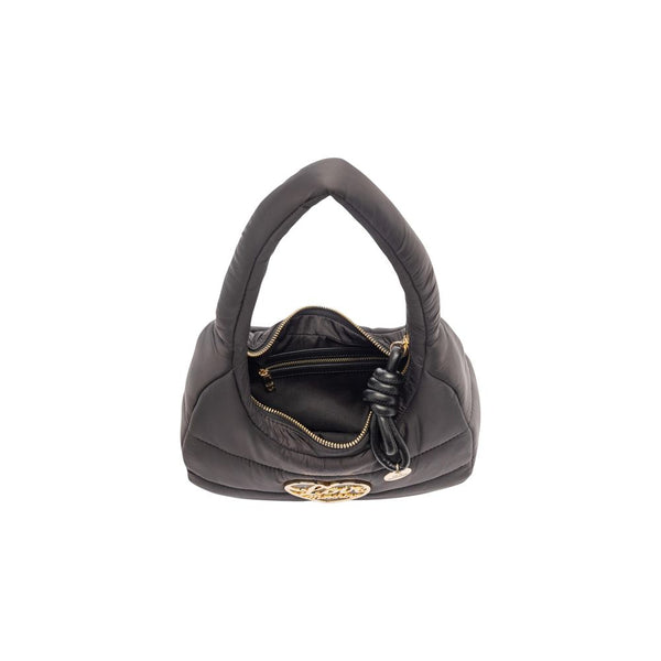 Black Nylon Handbag