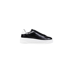 Black And White Synthetic Chunky Sneakers