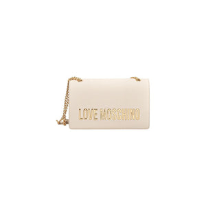 Beige Polyethylene Handbag
