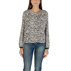 Bicolor Viscose Blouse