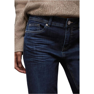 Blue Cotton Mom Jeans