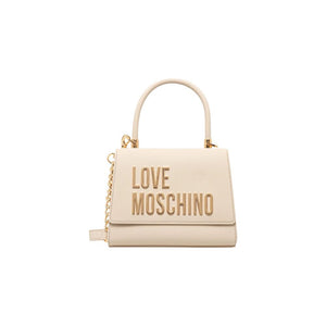 Beige Polyethylene Handbag