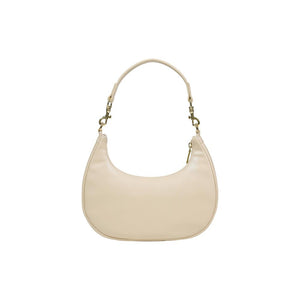 Cream Polyethylene Handbag