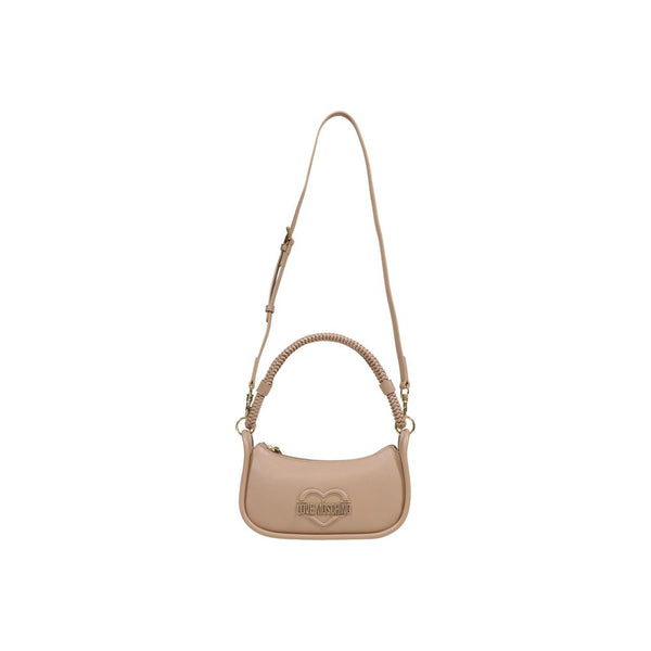 Beige Polyethylene Handbag