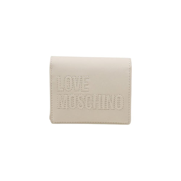 Beige Polyethylene Wallet