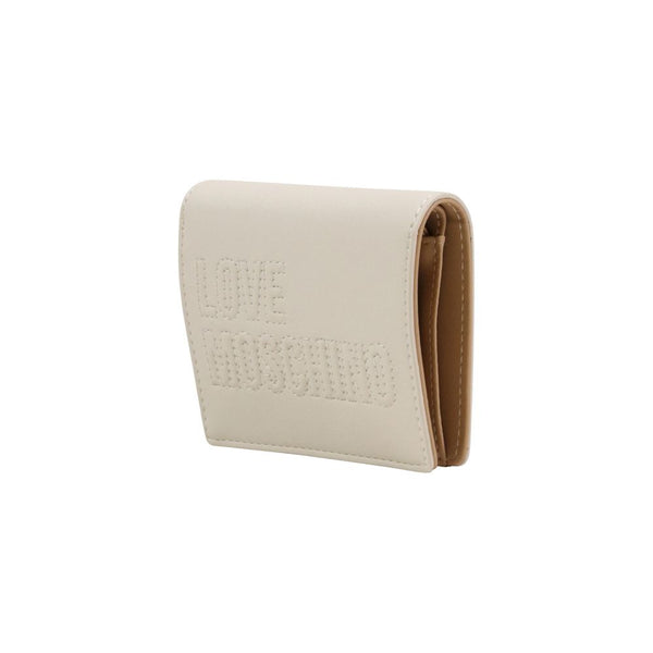 Beige Polyethylene Wallet