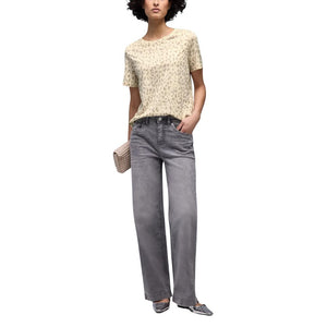 Beige Cotton T-Shirt