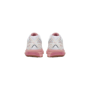 White Textile Athletic Sneakers