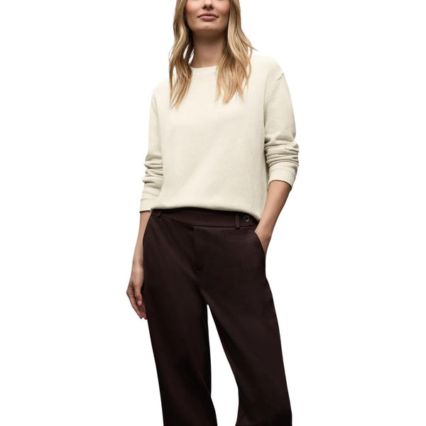 Beige Cotton Sweatshirt