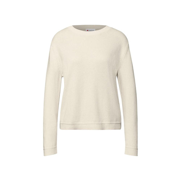 Beige Cotton Sweatshirt