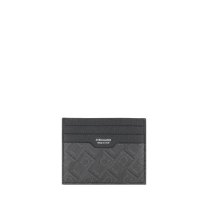 Gray Calf Leather Bos Taurus Wallet