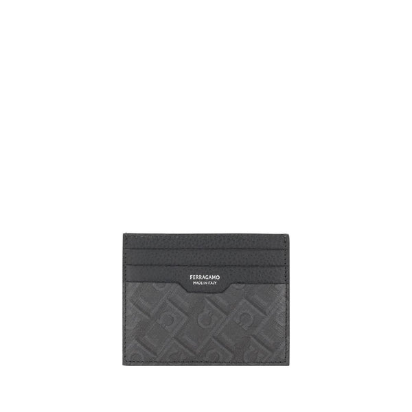 Gray Calf Leather Bos Taurus Wallet