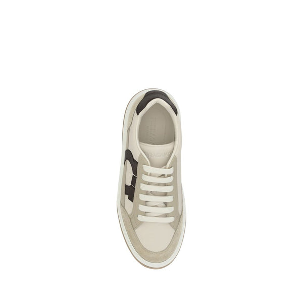 Multicolor Calf Leather Bos Taurus Platform Sneakers