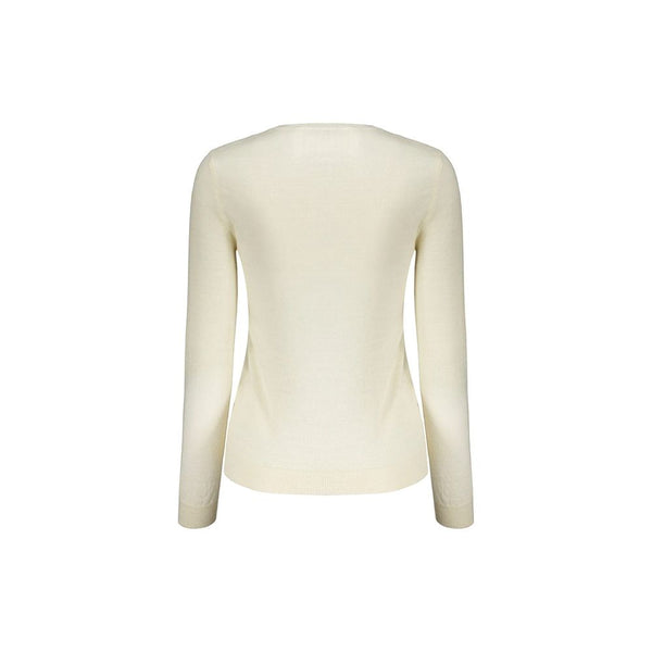 Beige Virgin Wool Sweatshirt